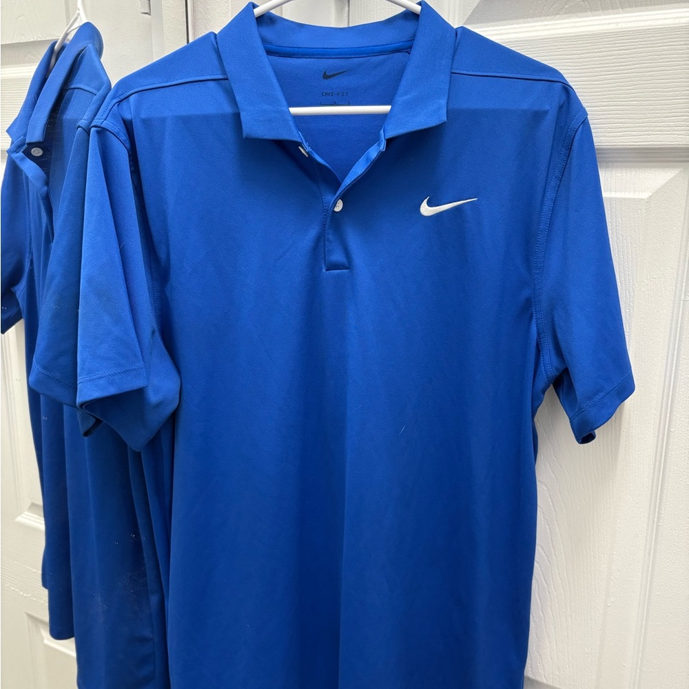 Nike Men's Blue Golf Polo Shirt